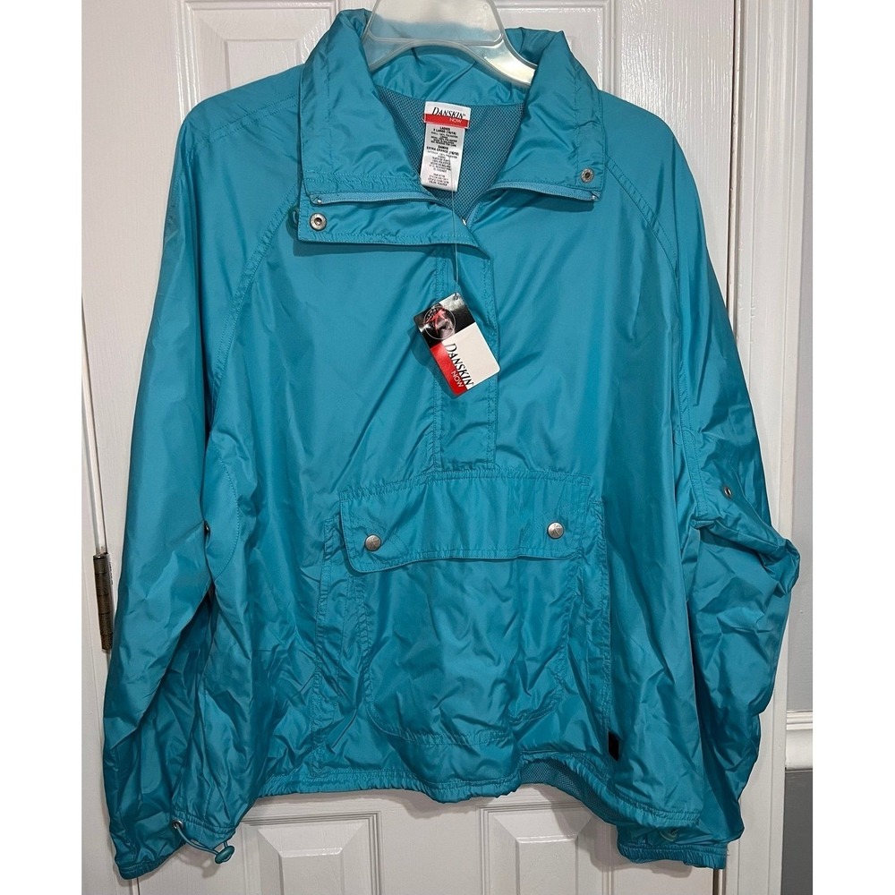 Danskin *NWT* ~~XL~~Women's Blue Pullover lightweight Jacket